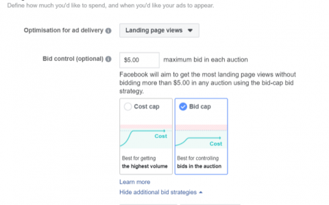 學會這三種手動出價方法，輕松控制Facebook廣告成本