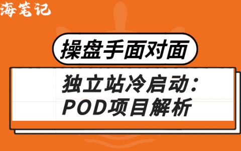 独立站冷启动：POD项目解析丨操盘手面对面07