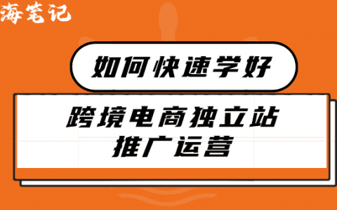 2021年新人如何快速學好跨境電商獨立站推廣運營1.0丨出海筆記