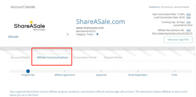 联盟ShareASale后台操作指南
